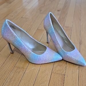 Torta Caliente 13W Rainbow Sequin 4" Heels